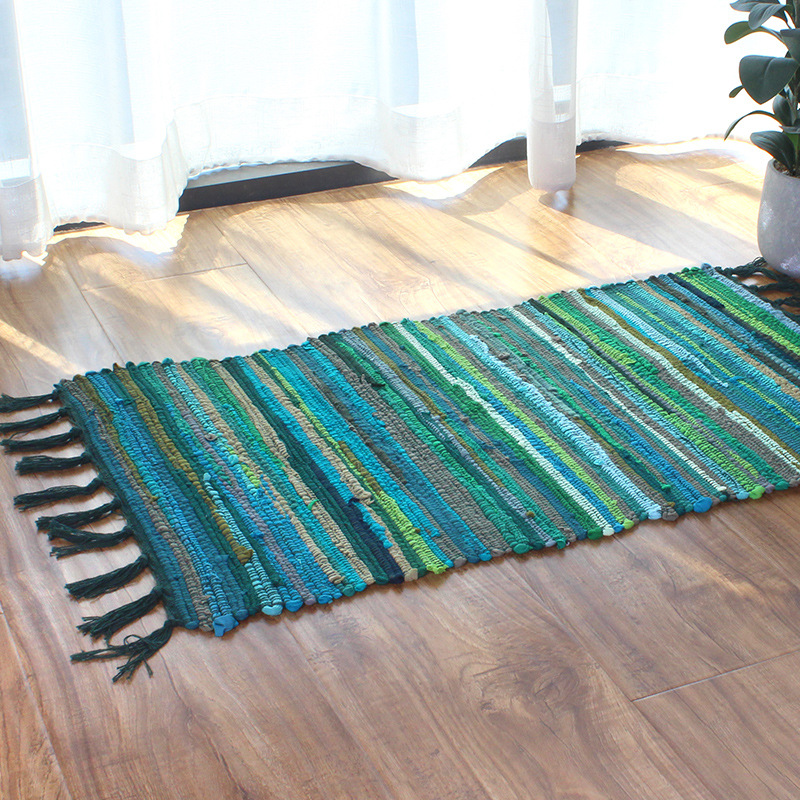 Japanese Home Textiles - خمر الخشب طباعة الحصير ممسحة لمدخل