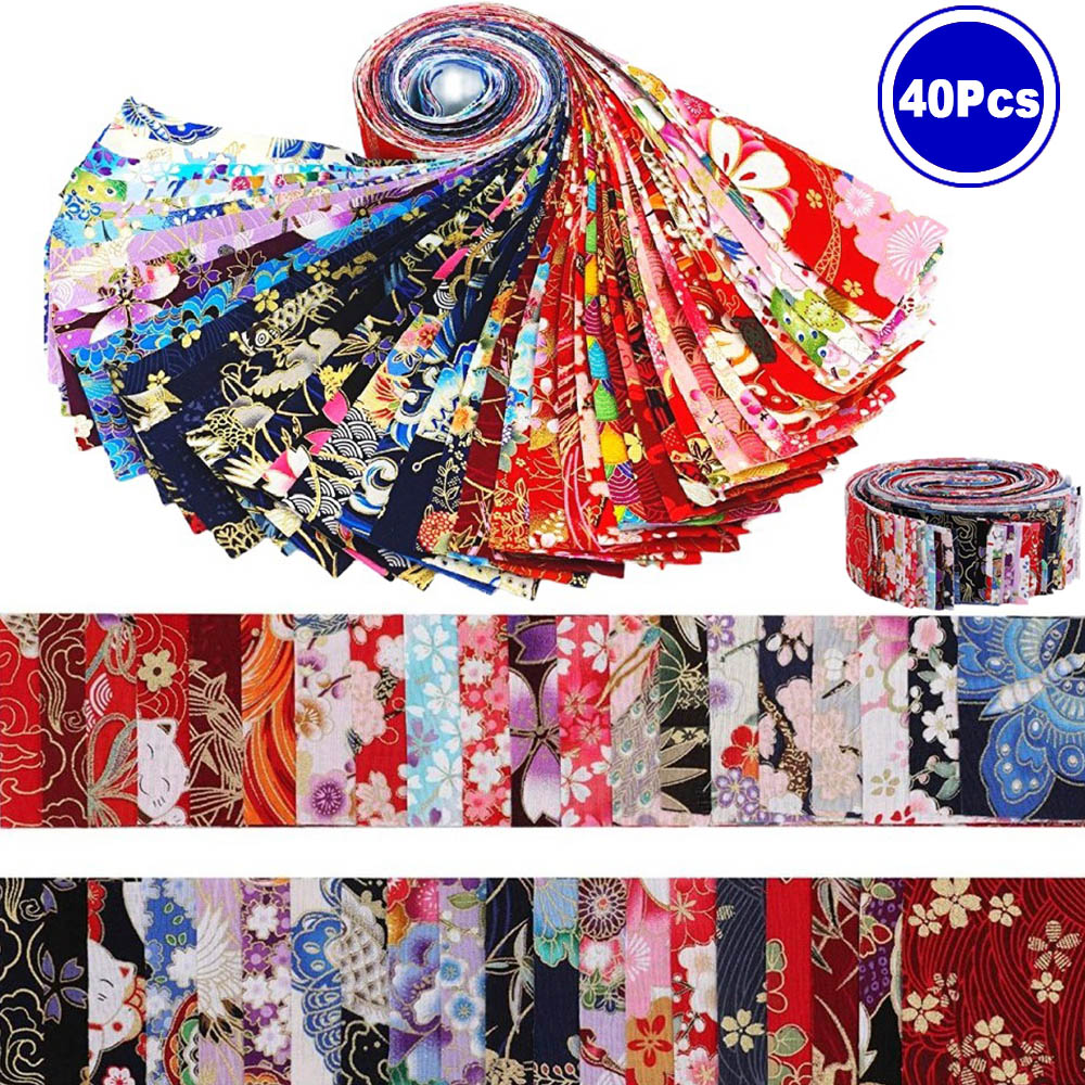 Japanese Home Textiles - شرائط يابانية النسيج 100% القطن التذهيب