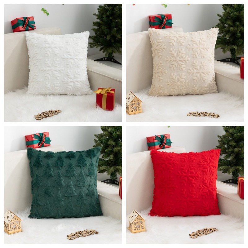 Pillow Insert 18X18 - غطاء وسادة بتصميم شجرة عيد الميلاد