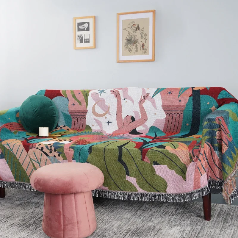 النسيج مدينة الغابات راقصة رمي - مراجعة Home Textiles Trends وسعره