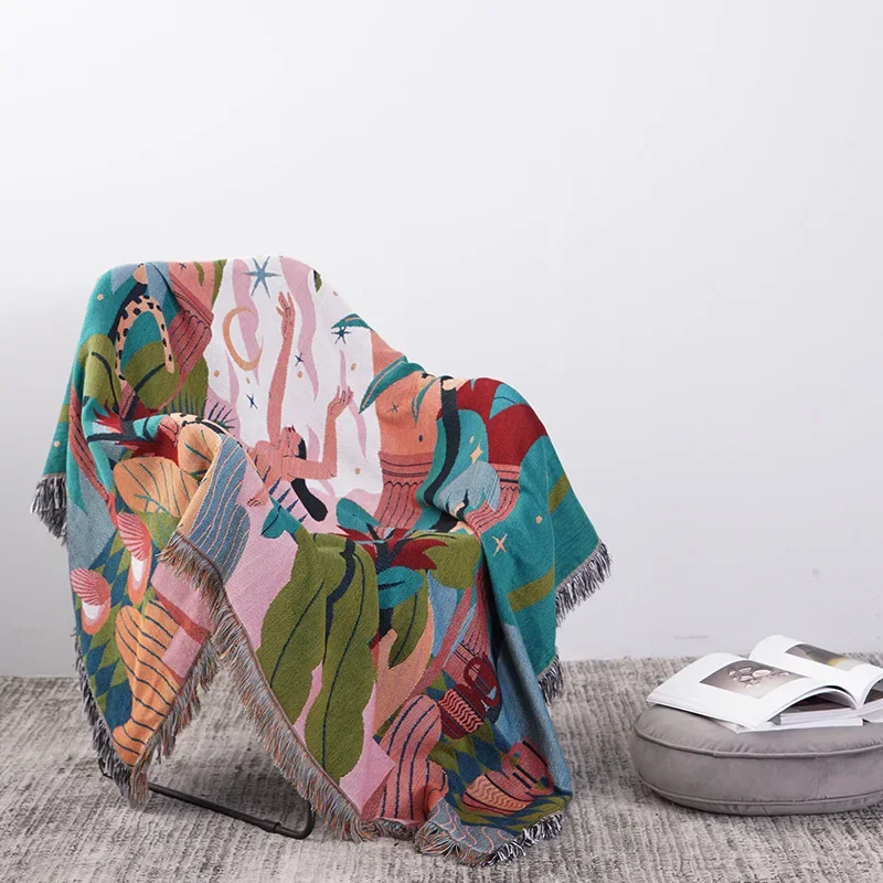 النسيج مدينة الغابات راقصة رمي - مراجعة Home Textiles Trends وسعره