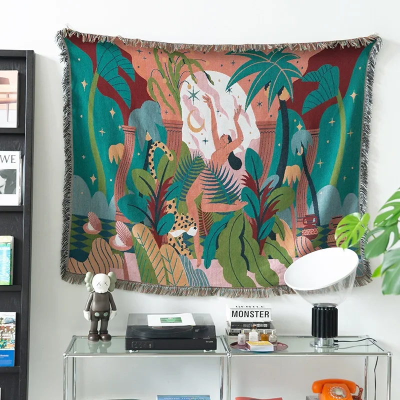 النسيج مدينة الغابات راقصة رمي - مراجعة Home Textiles Trends وسعره