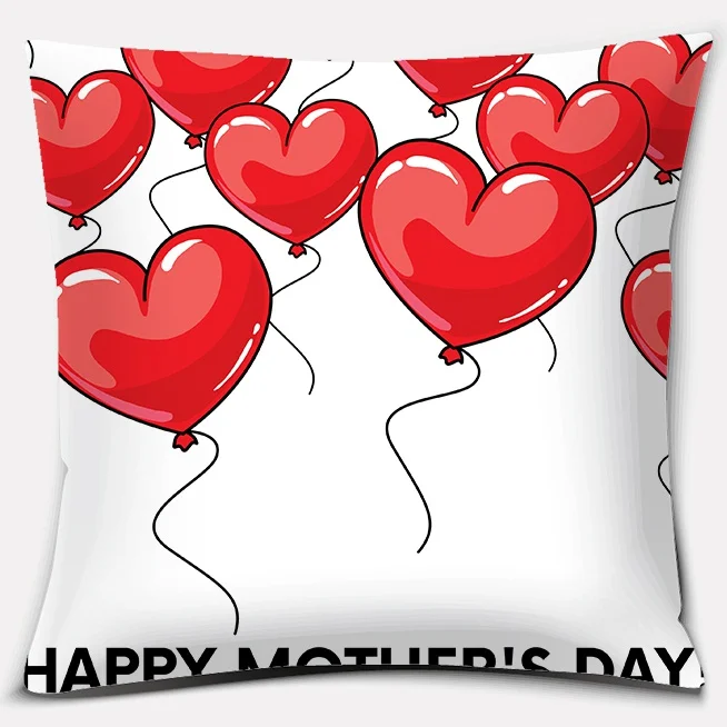 غطاء وسادة بنمط طباعة الحب الو - مراجعة Home Textiles Today وسعره