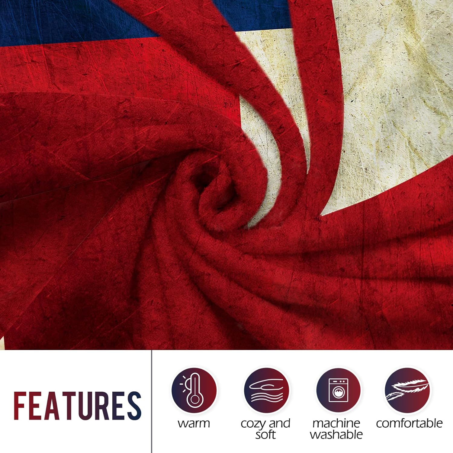ليفينز تكساس العلم رمي بطانية  - مراجعة Home Textiles Usa وسعره