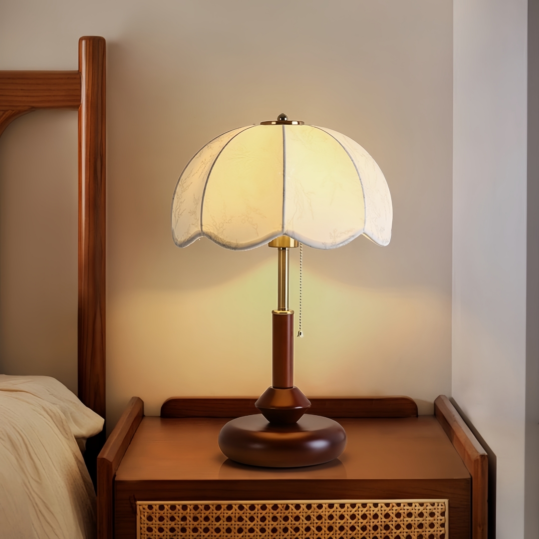 مصباح طاولة قبة مزخرفة بتصميم  - مراجعة Home Textiles Usa وسعره