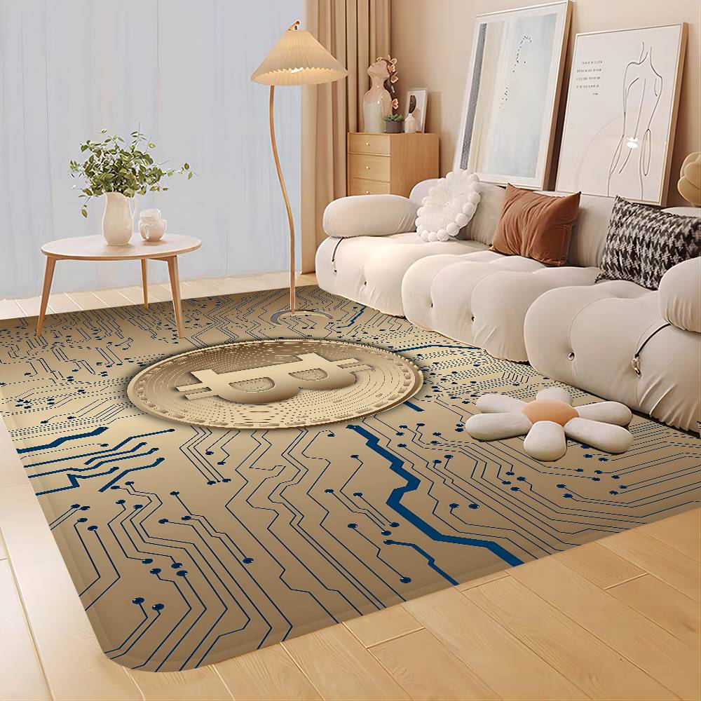 سجادة أرضية من Trends Bitcoin  - مراجعة Home Textiles Trends وسعره