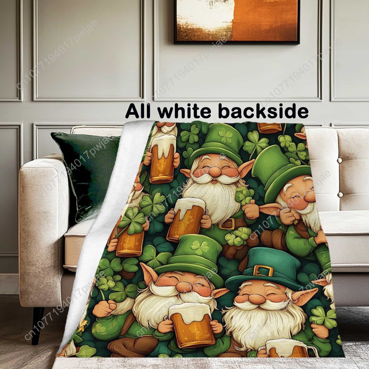 بطانية رمي جنوم لعيد القديس با - مراجعة Home Textiles Today وسعره