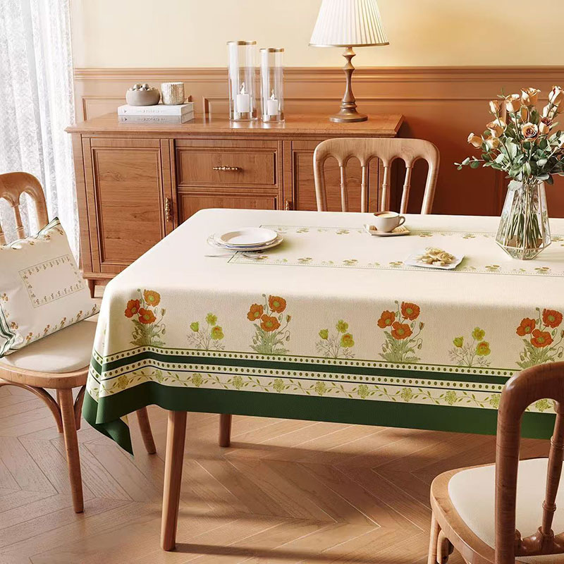 مفرش طاولة أمريكي ريفي من البي - مراجعة Home Textiles Today News وسعره