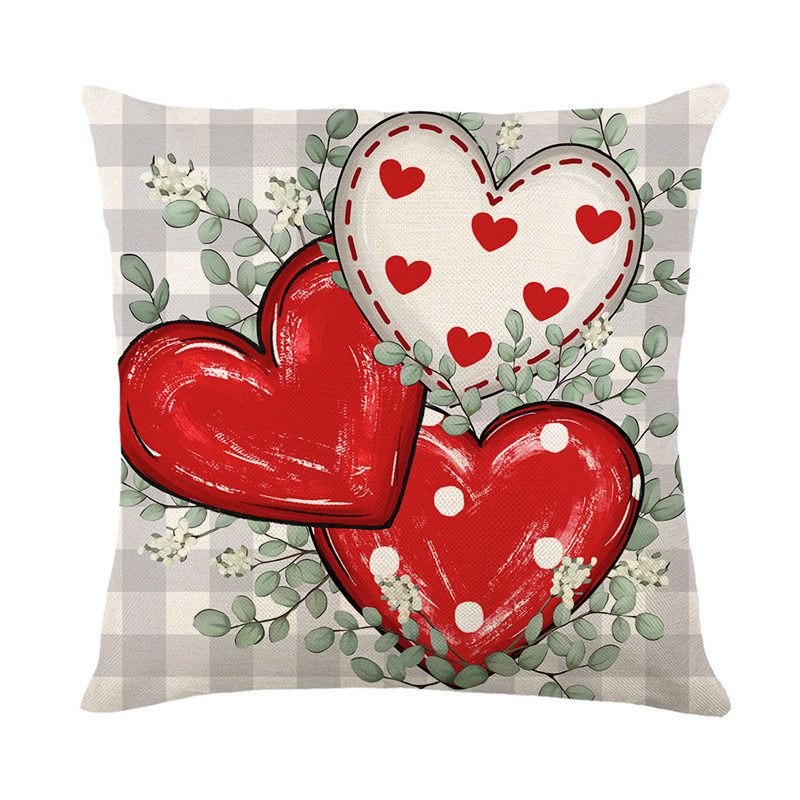 كيس وسادة لعيد الحب مطبوع عليه - مراجعة Home Textiles Today وسعره