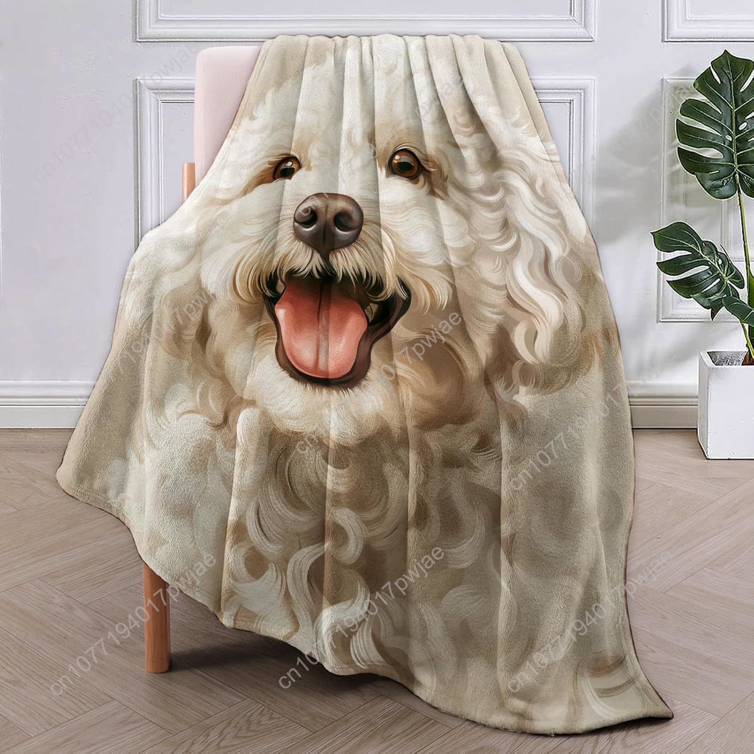 بطانية بورتريه بودل بهيجة تصمي - مراجعة Home Textiles Usa وسعره